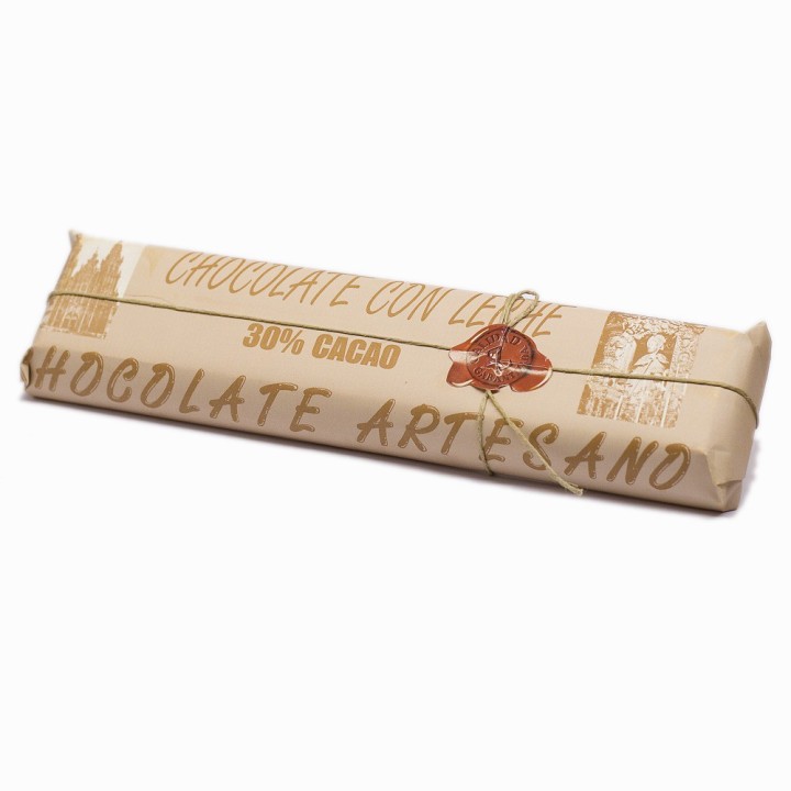 TABLETA DE CHOCOLATE CON LECHE ARTESANO