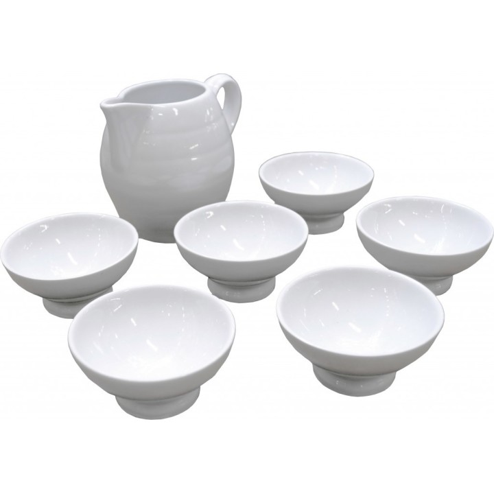 JUEGO RIBEIRO JARRA Y 6 TAZAS