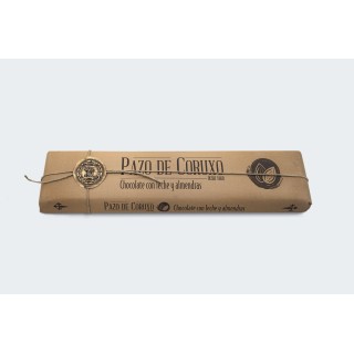 TABLETA CHOCOLATE 300 GRS. LECHE C/ ALMENDRAS