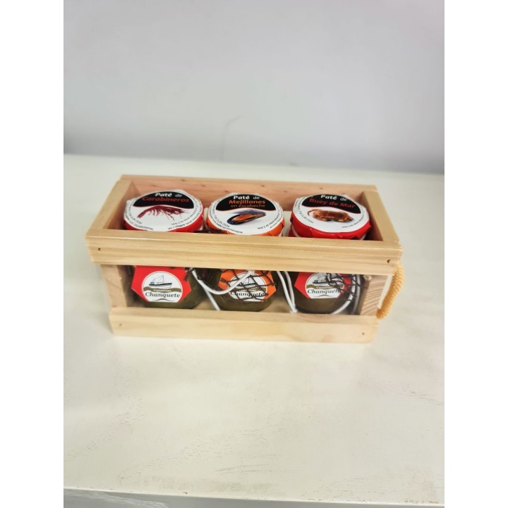 PACK 3 PATÉS DE MARISCO 