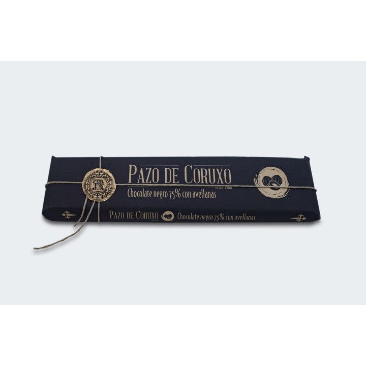 TABLETA CHOCOLATE 300GR 75% C/AVELLANAS
